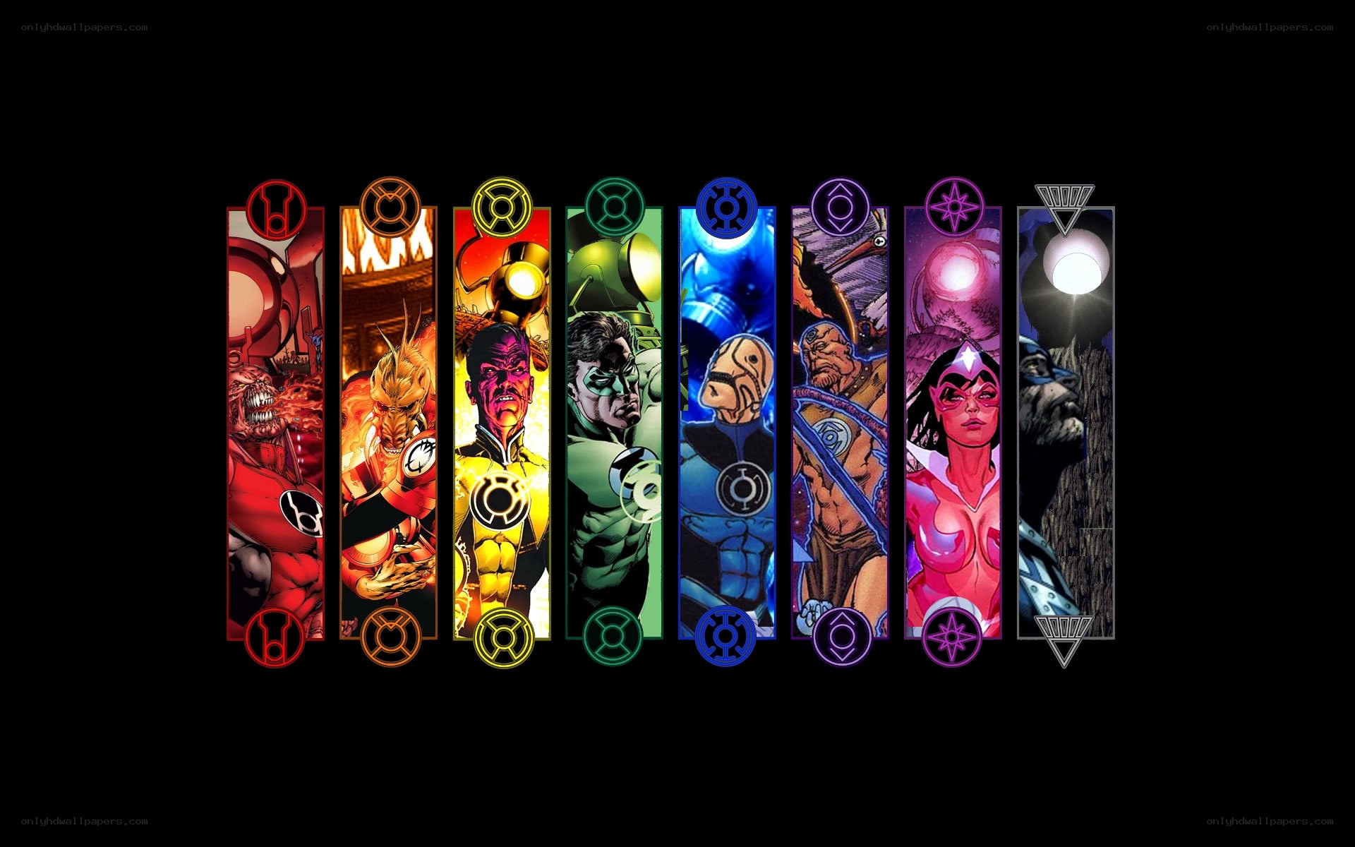 Green Lantern Corps Color Spectrum