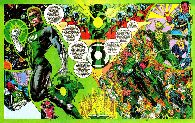 Green Lantern Corps history