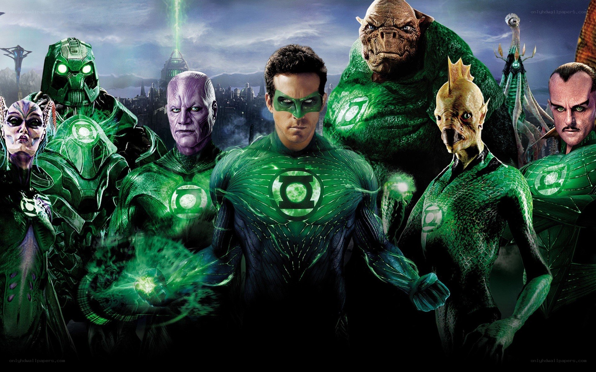 Green Lantern Corps movie poster
