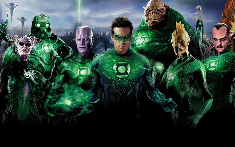 Green Lantern Corps team