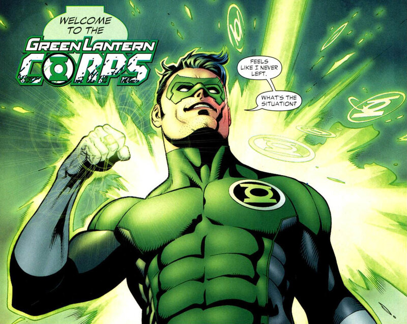 Green Lantern Corps welcome