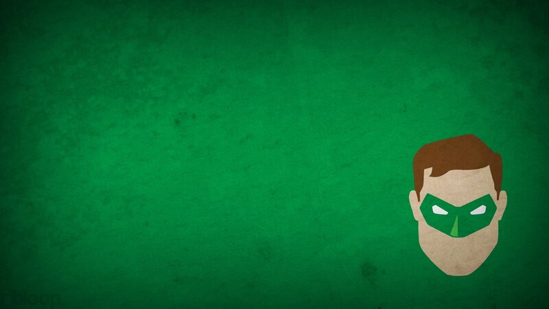 Green Lantern Head — Calm