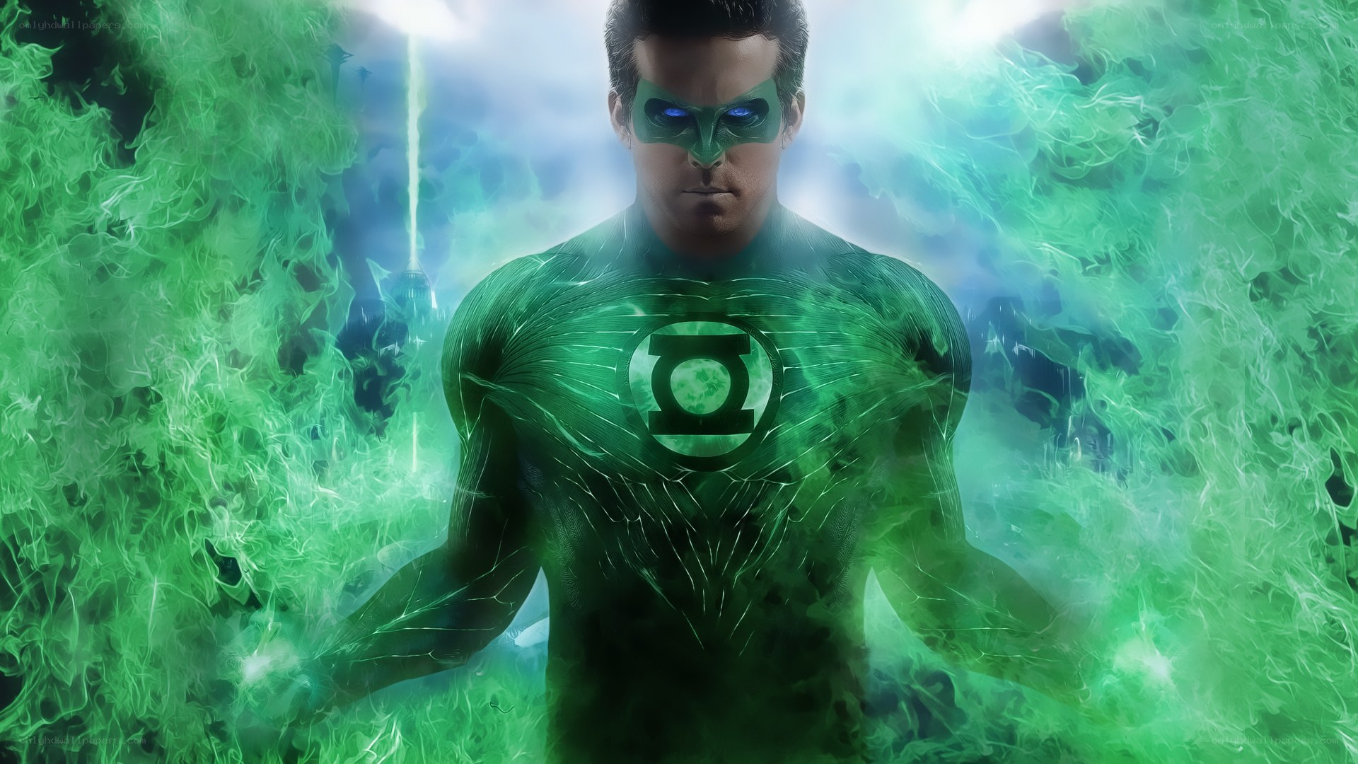 Green Lantern in green energy