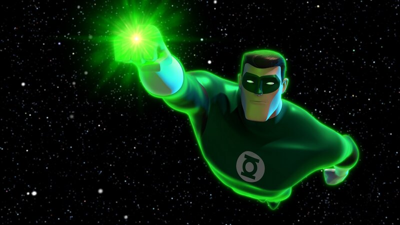 Green Lantern in Space — Heroic