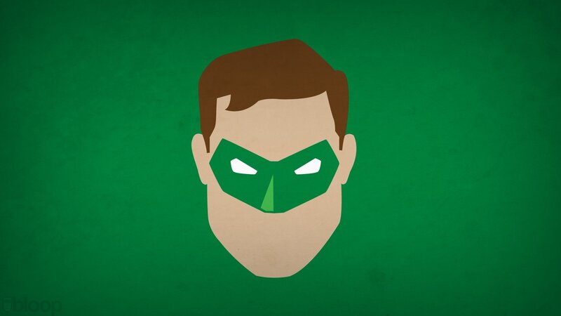Green Lantern Mask — Neutral