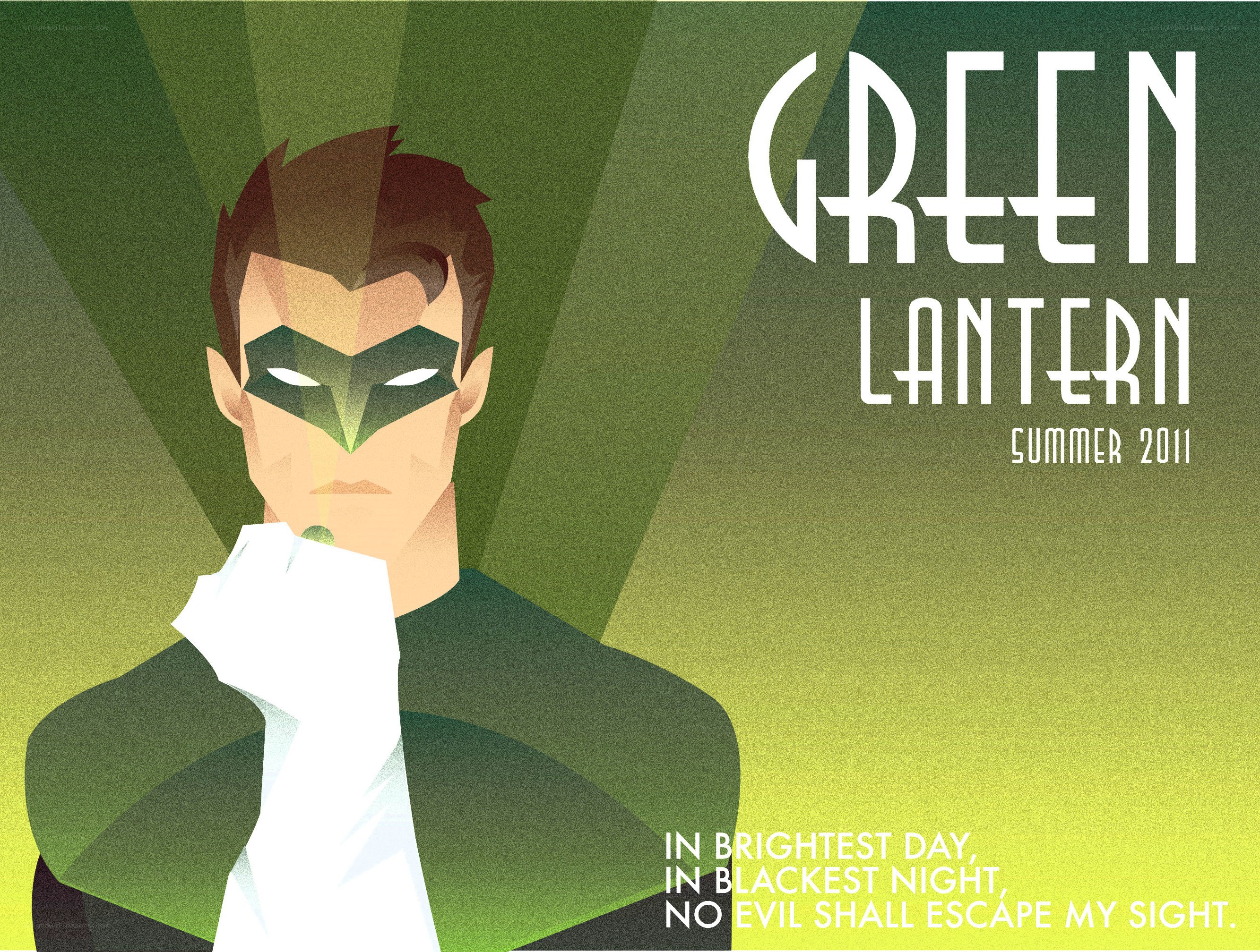 Green Lantern movie poster