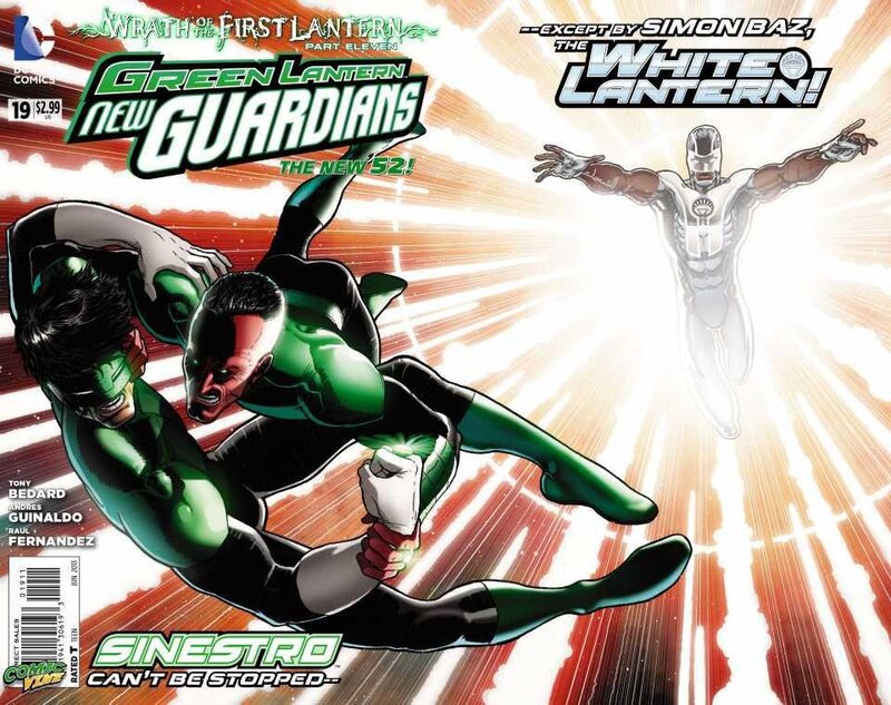 Green Lantern New Guardians issue