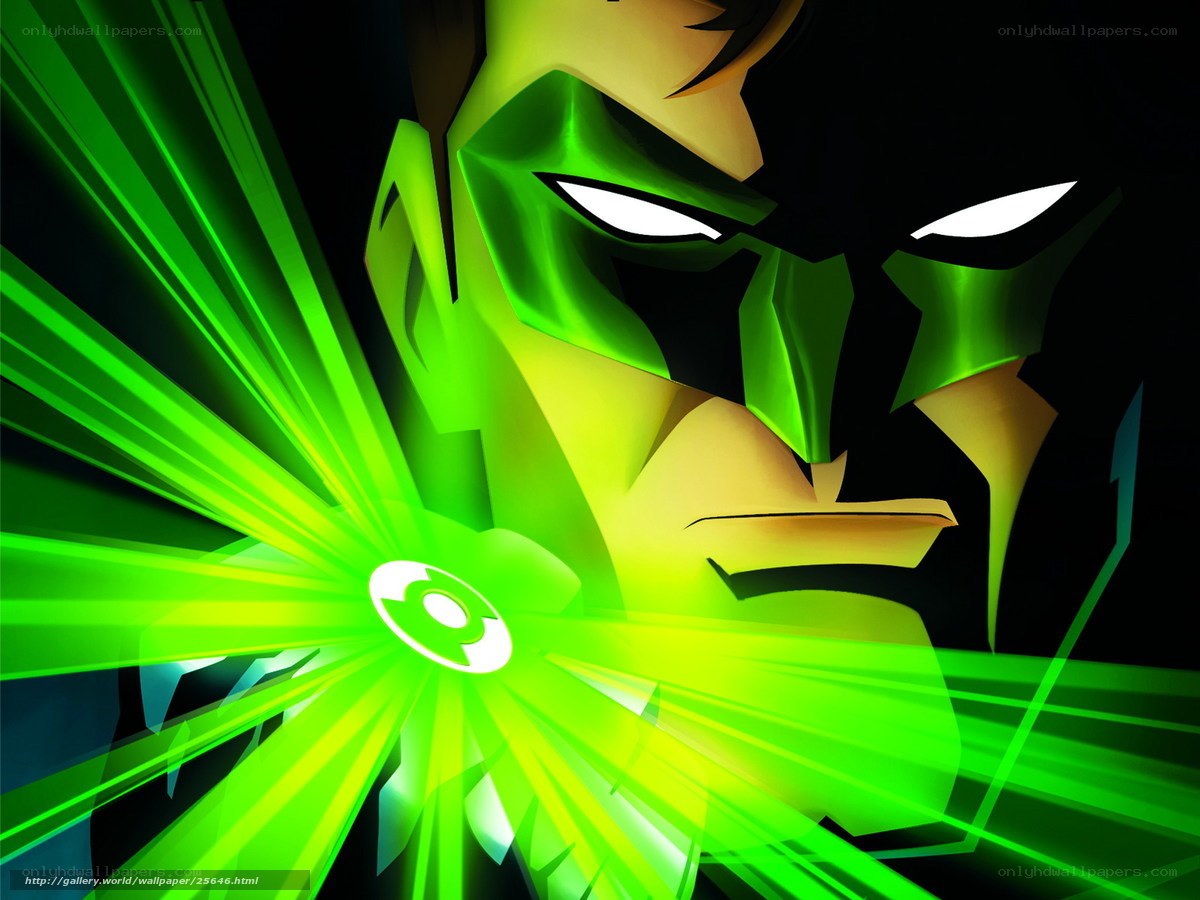 Green Lantern power blast