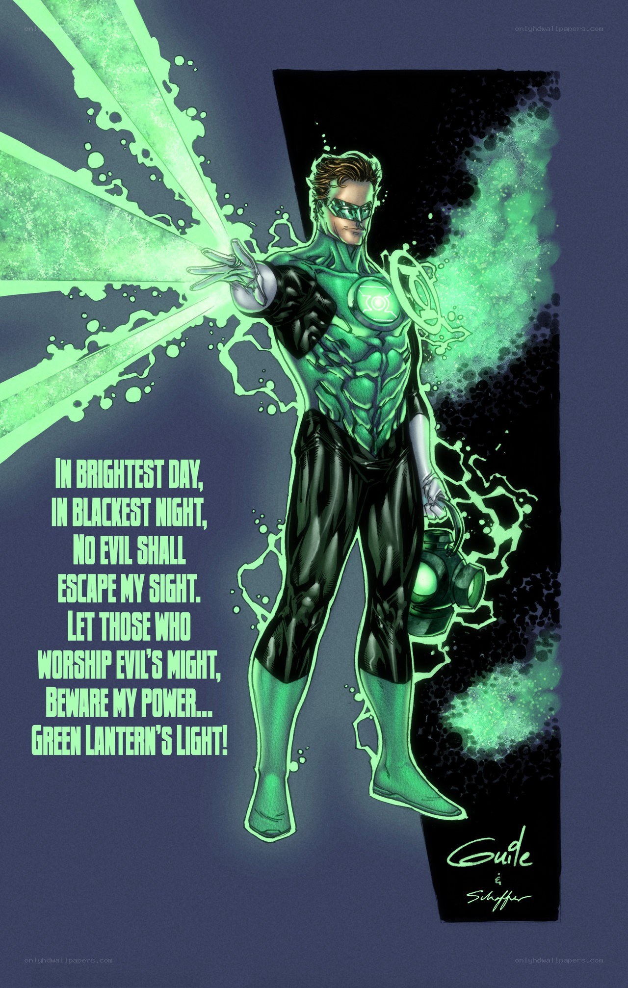 Green Lantern power display