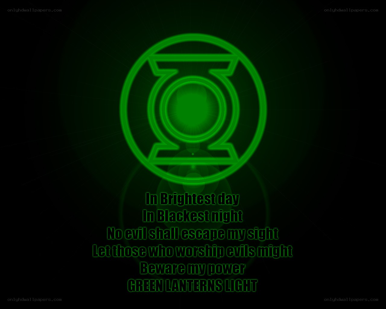 Green Lantern power ring