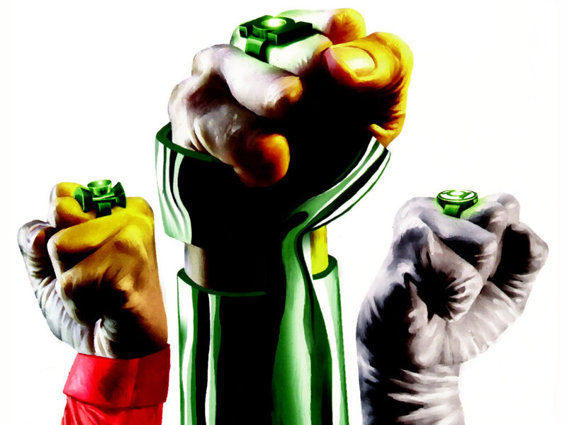 Green Lantern power rings
