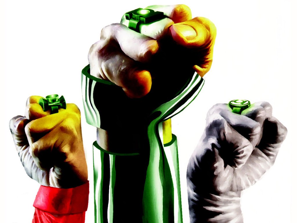 Green Lantern power rings