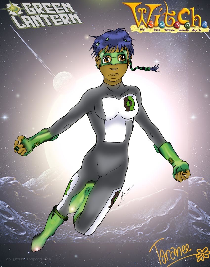 Green Lantern Witch character