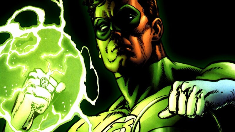 Green Lantern with power ring