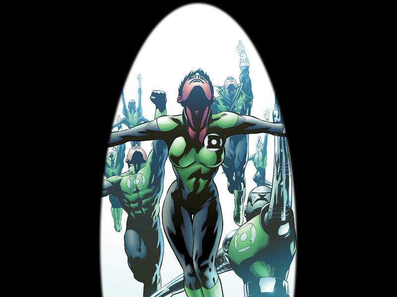 Green Lanterns in Formation