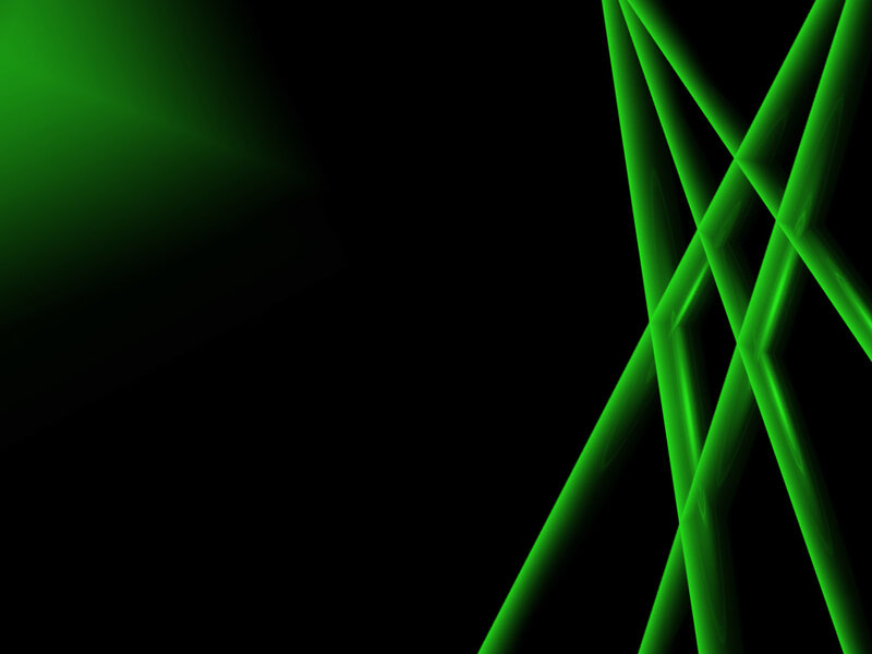 green laser beams on black