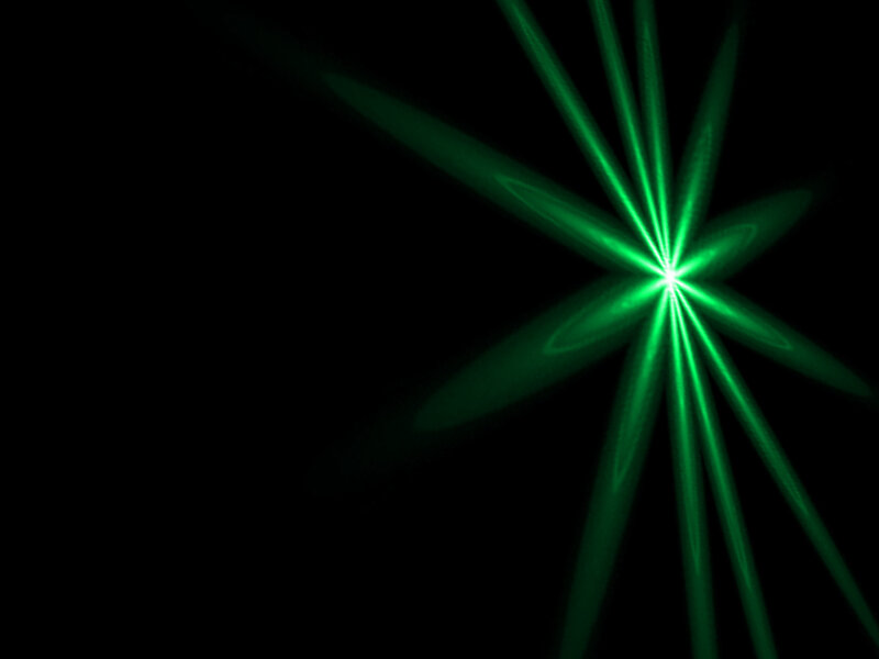 Green Laser Burst — Dramatic, Abstract, Laser Beams