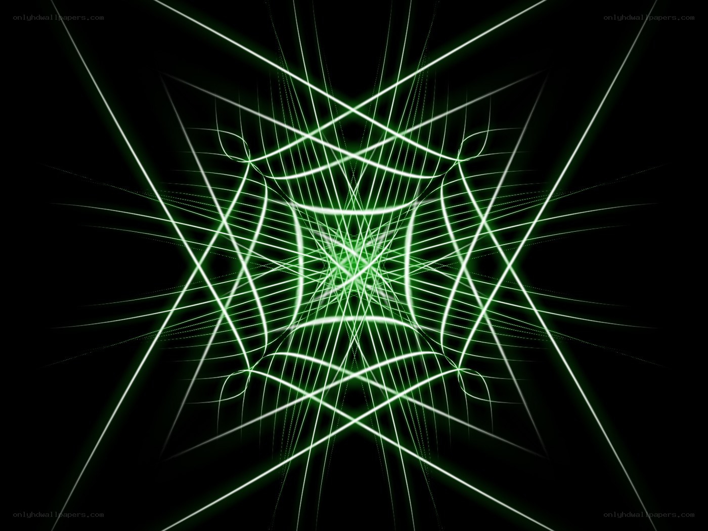 green laser grid pattern
