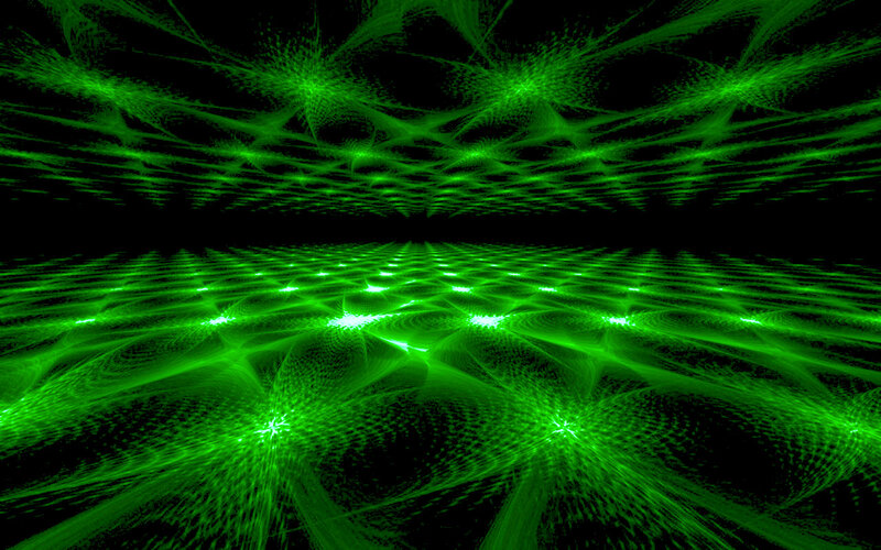 Green Laser Patterns