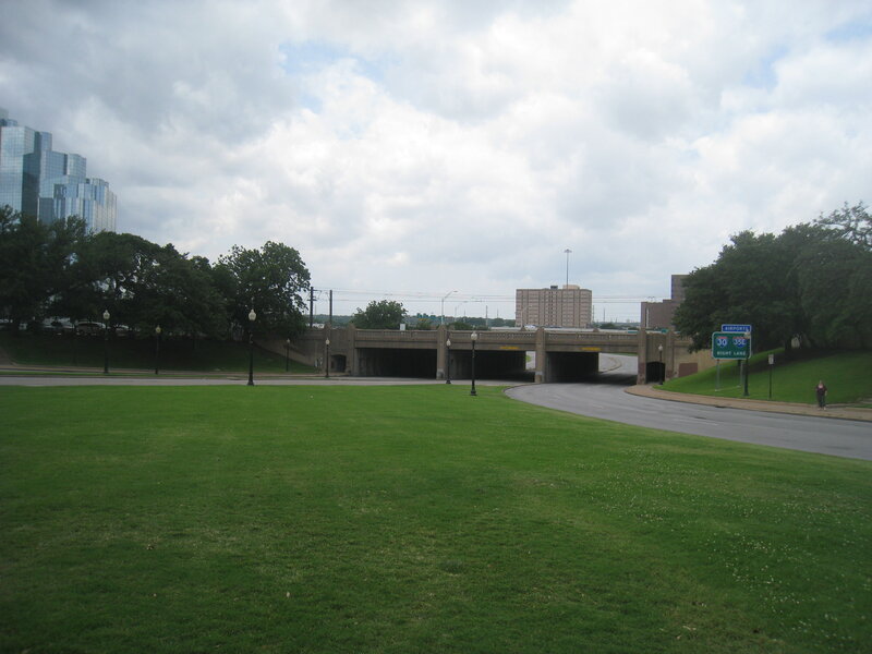 Green Lawn and Bridge