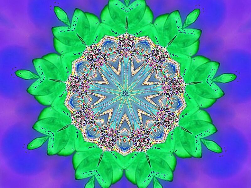 Green Leaf Mandala