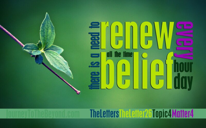 Green Leaf on a Stem — Inspirational