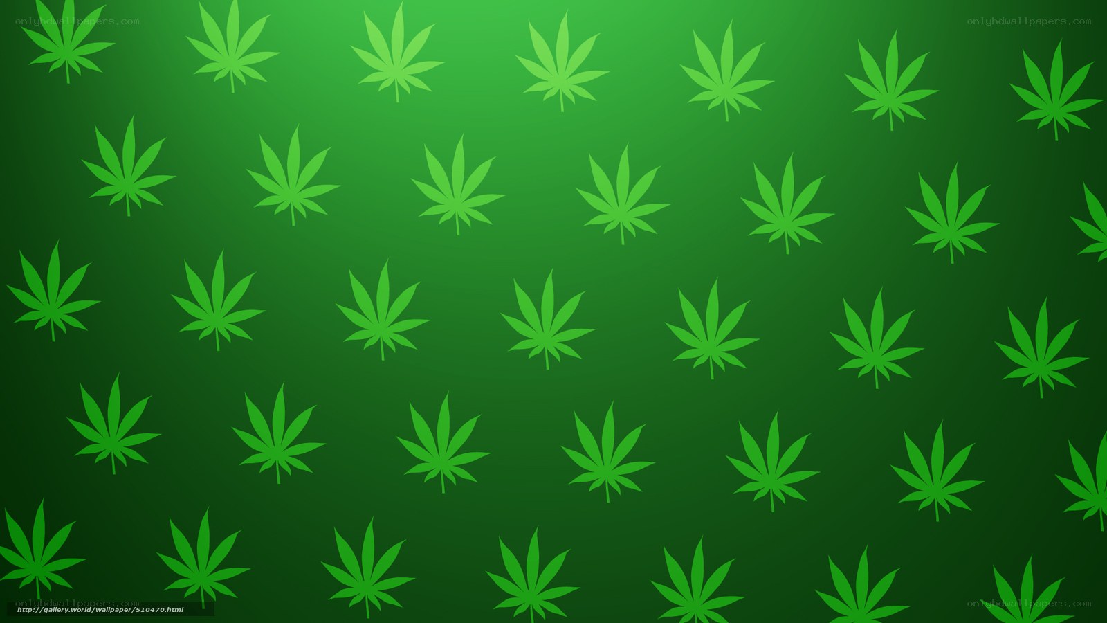 green leaf pattern background