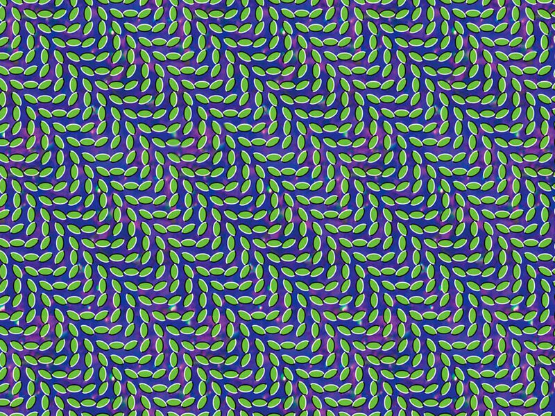 Green Leaf Pattern — Hypnotic, Abstract
