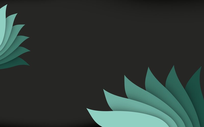 Green Leaf Patterns — Calm