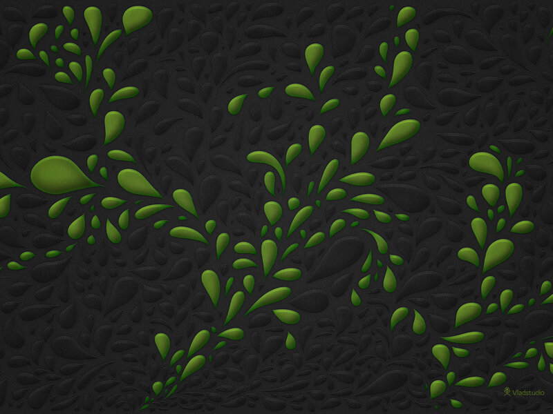Green Leaf Patterns