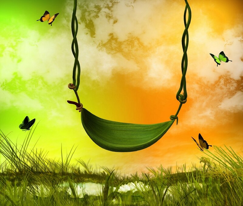 Green Leaf Swing