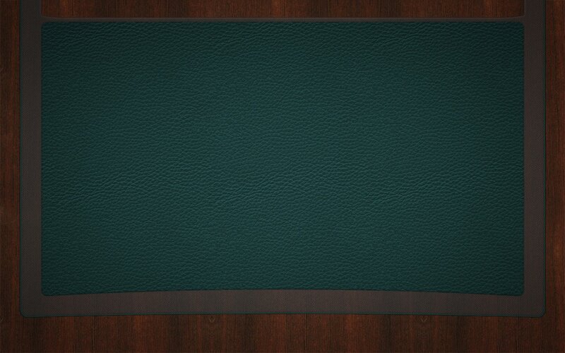 green leather texture on wood