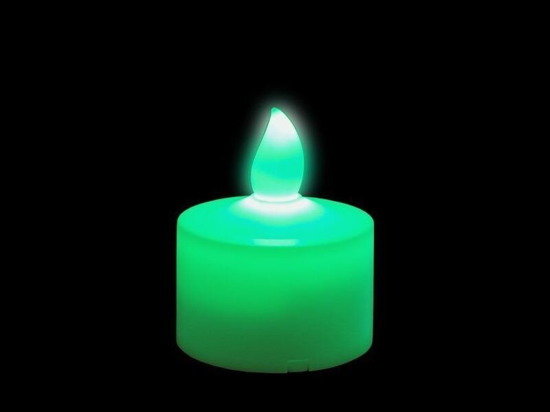 Green Led Candle