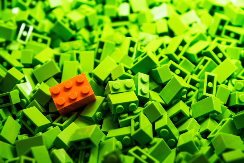 Green Lego Bricks