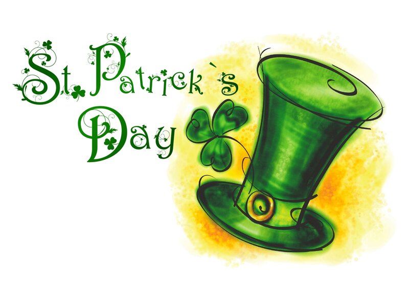 Green Leprechaun Hat — Festive, Illustration