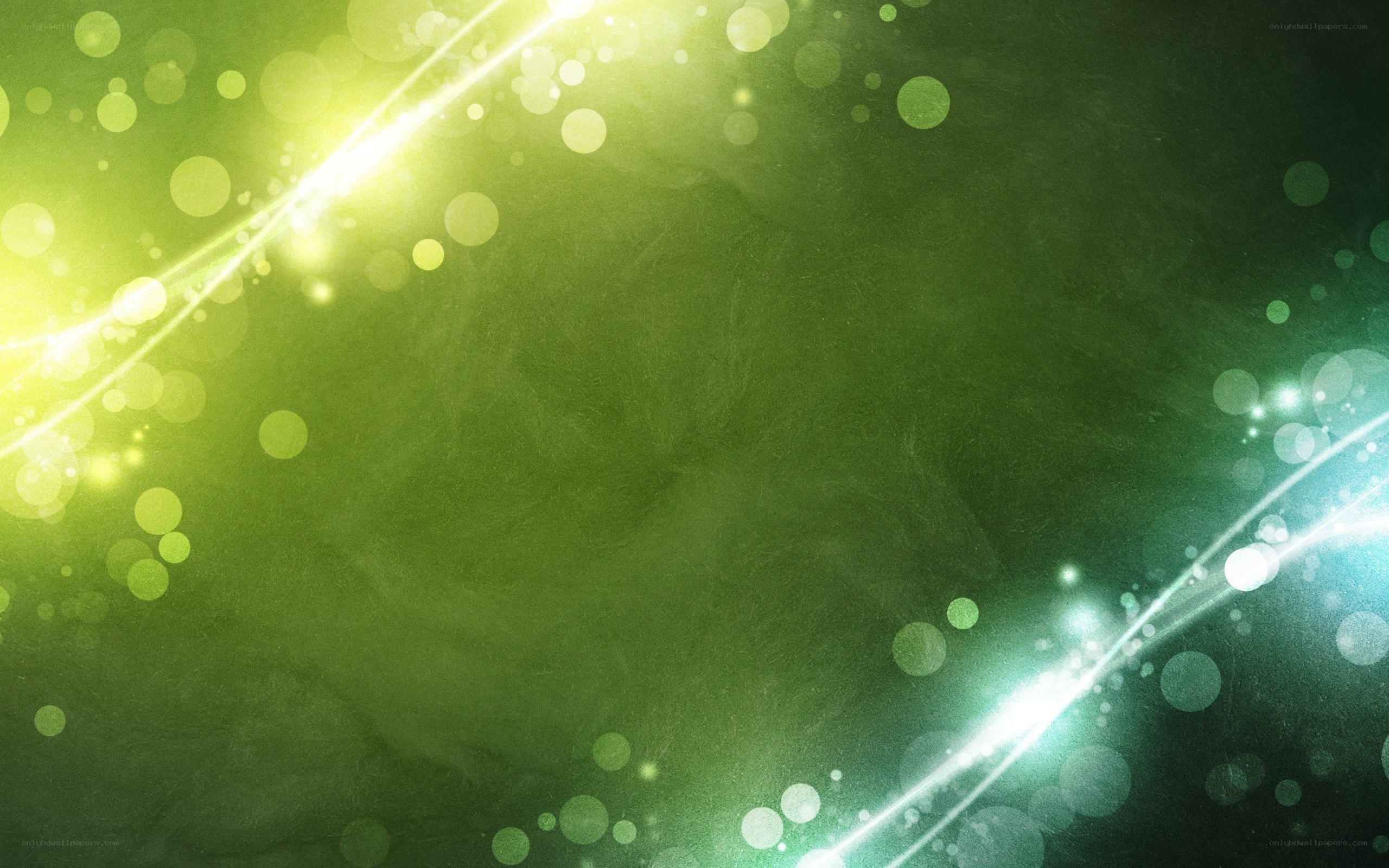 green light abstract background