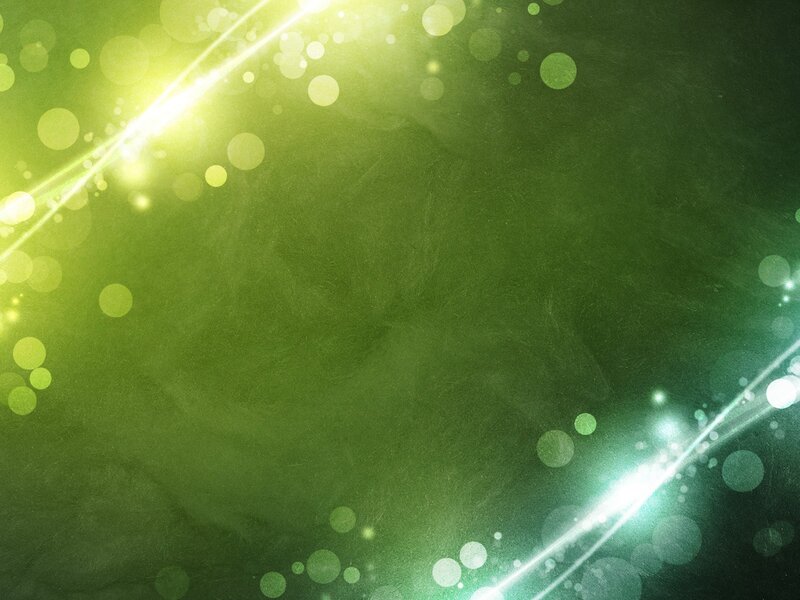 green light abstract background