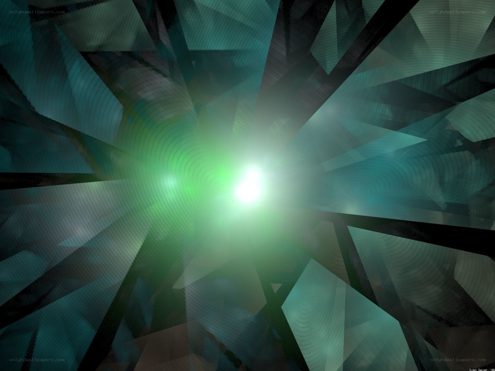 green light abstract design
