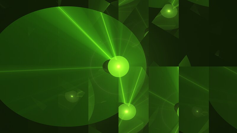 Green Light Beams and Spheres