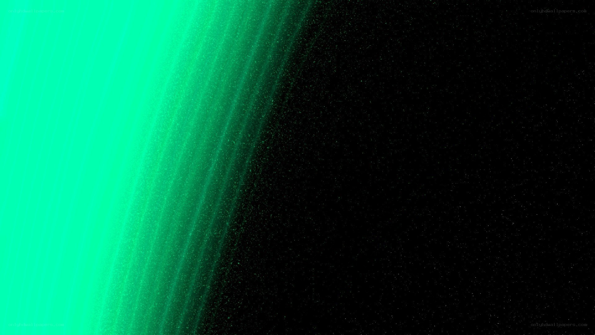 green light beams in space