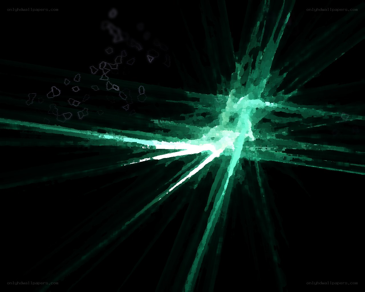 green light burst