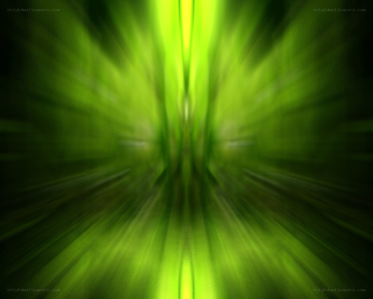 green light burst effect
