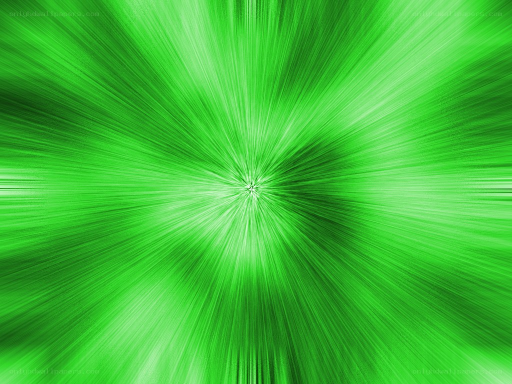 green light burst effect
