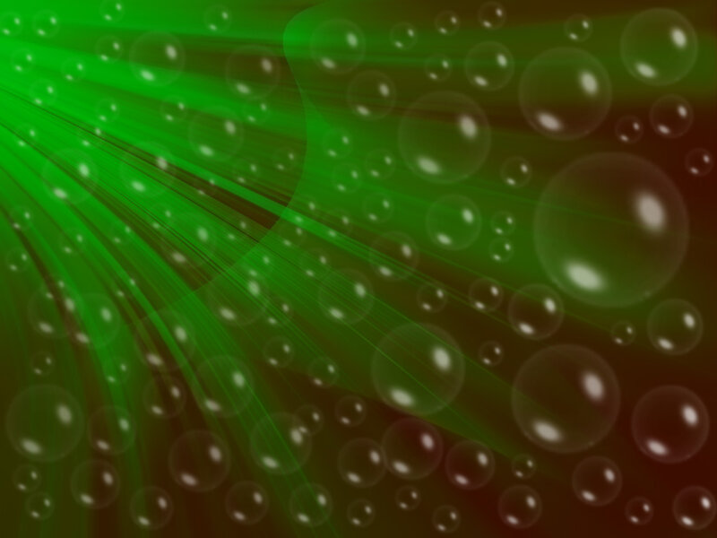 Green Light Rays and Bubbles