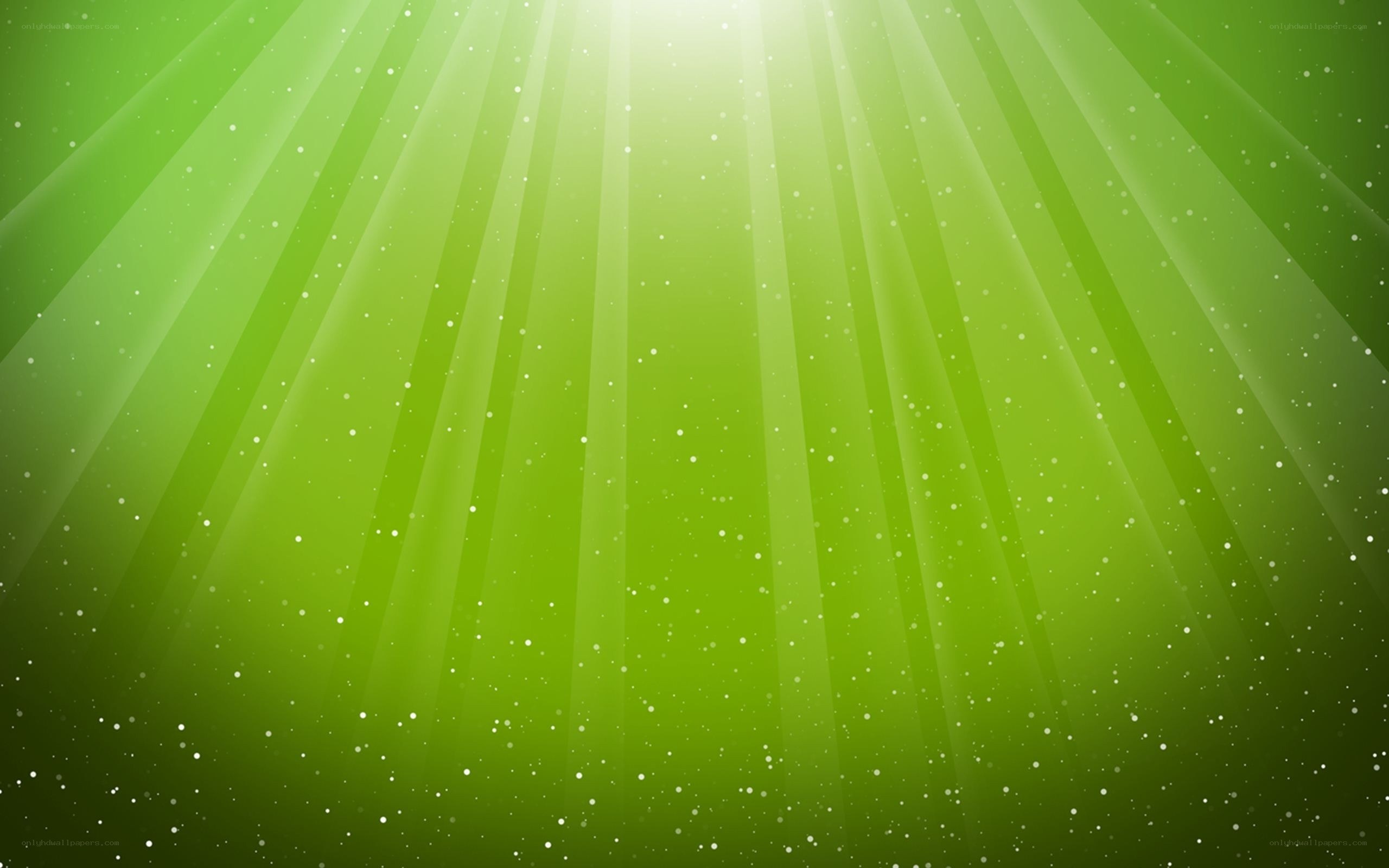 green light rays background