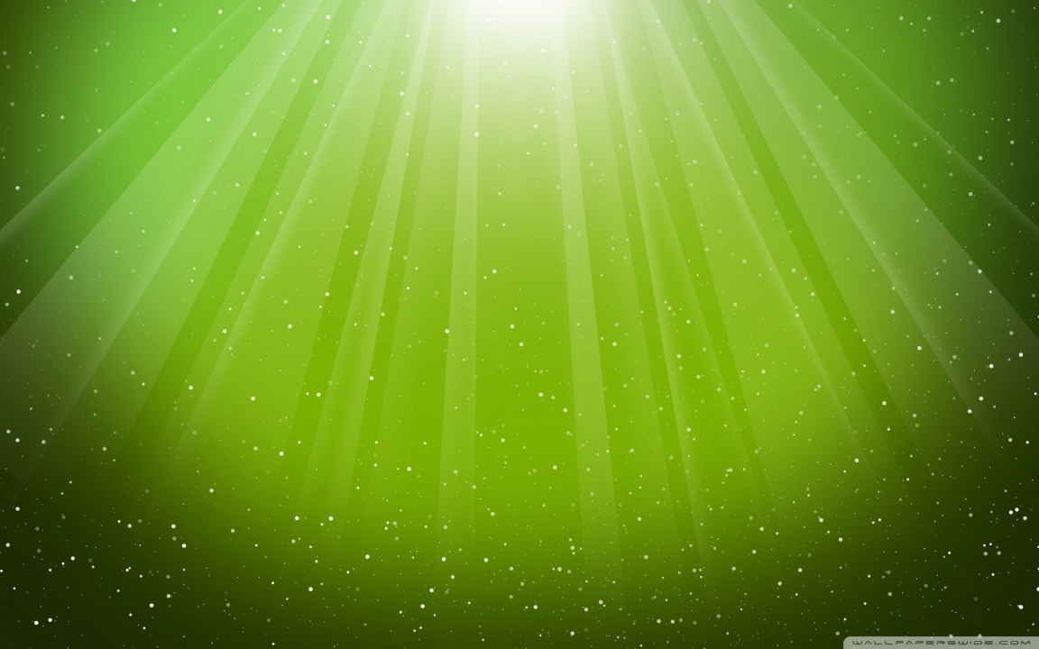 green light rays background