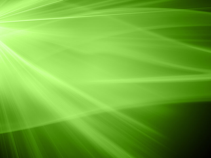Green Light Rays — Dynamic, Abstract, Yellow