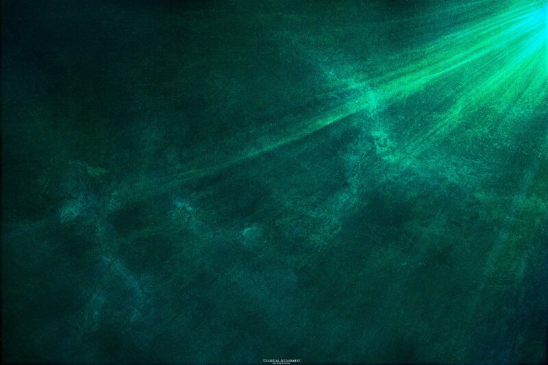 Green Light Rays in Dark Space