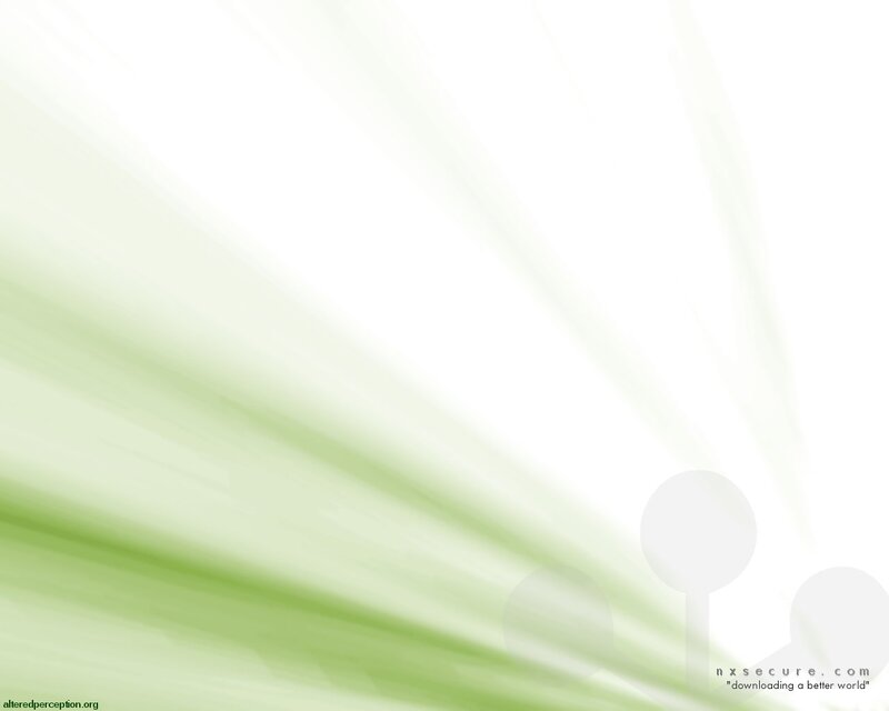 Green Light Rays — White