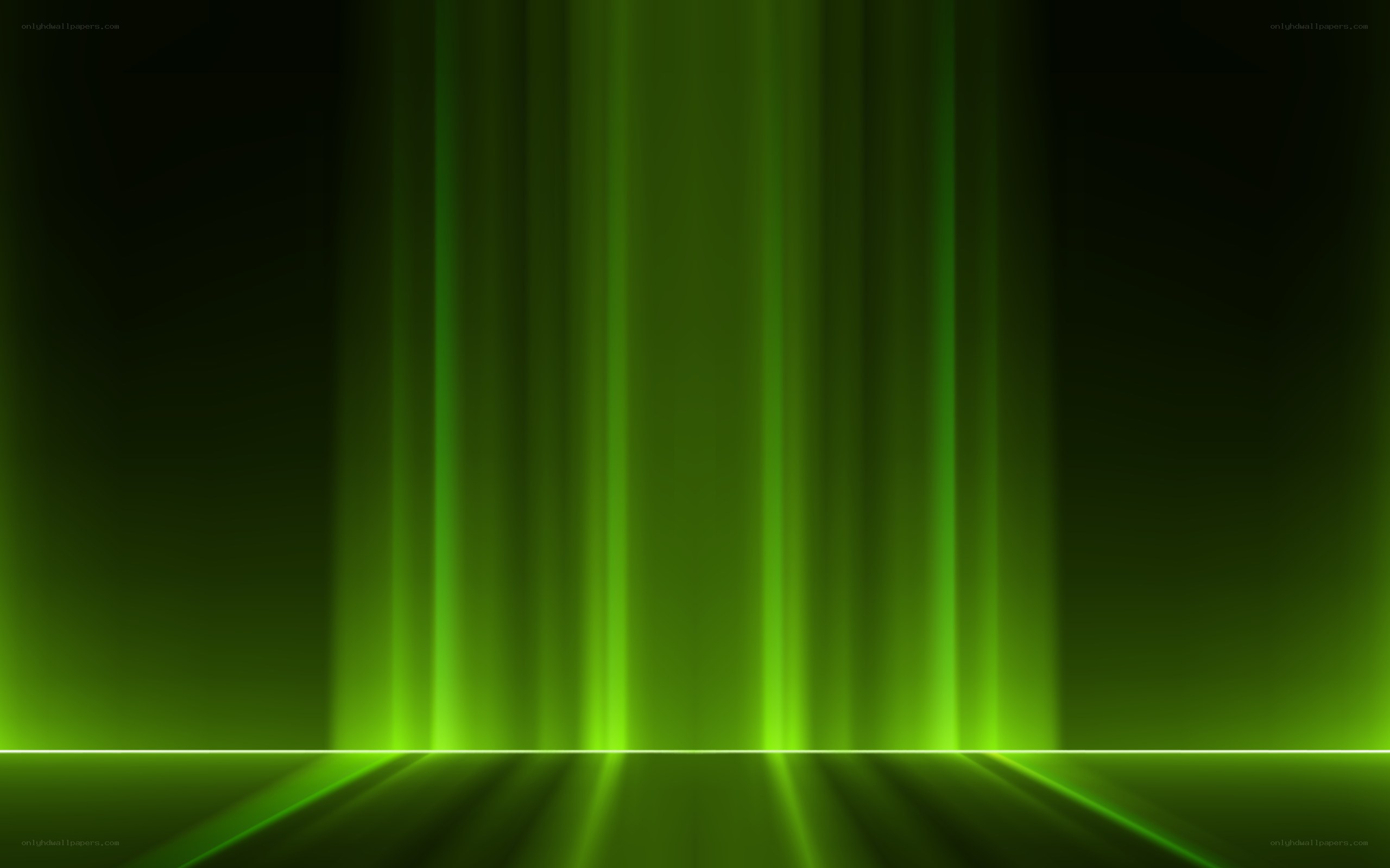 green light stage background